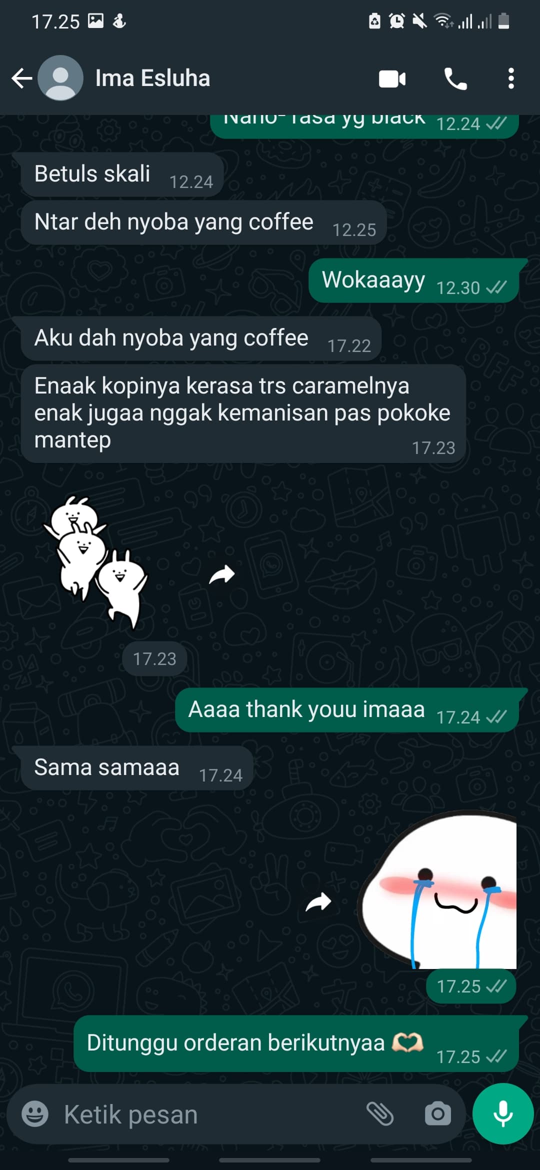 Testimoni pelanggan Mooten Cookies 8