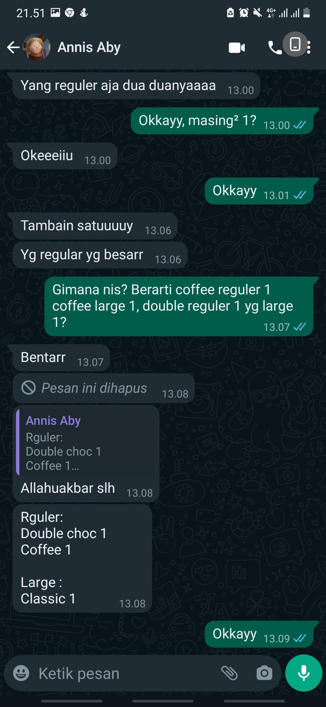Testimoni pelanggan Mooten Cookies 12