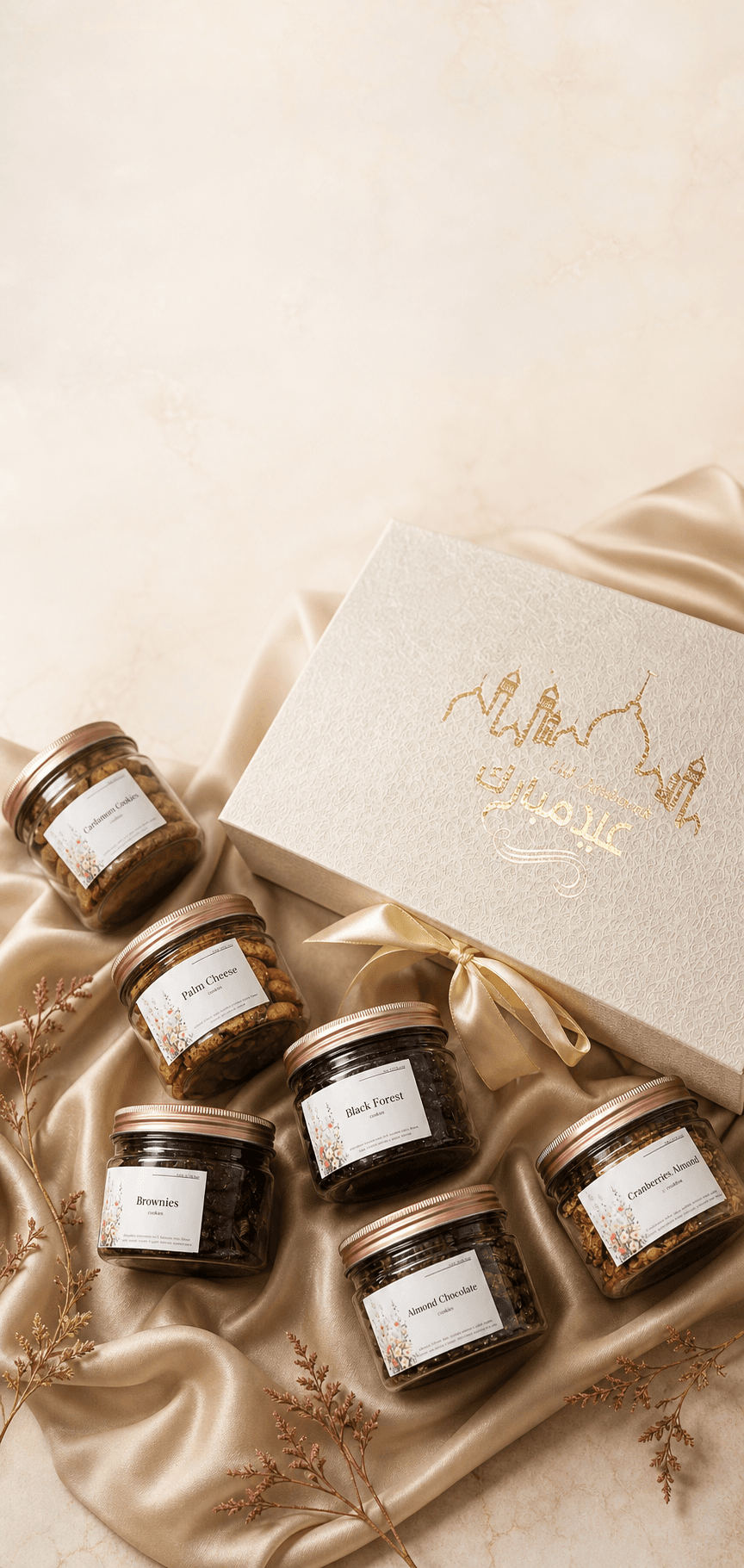 Luxury Mooten Cookies hampers and cookie jars